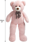 'Gracie' 120cm Baby Pink Plush Teddy Bear