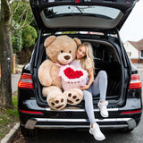 'Love Heart' Flower Box Large (36-42 Long Life Roses)