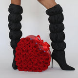 'Love Heart' Flower Box Large (36-42 Long Life Roses)