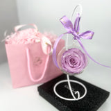 Suspended Rose Pendant Set