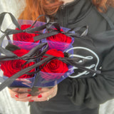 Single Long Life Rose in a Bartizan Box