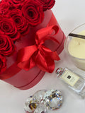 Grand Heart Box (75-90 Preserved Roses)