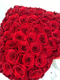 Grand Heart Box (75-90 Preserved Roses)