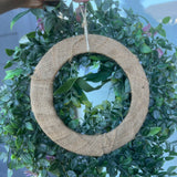 Spring Greens Front Door Wreath - Sale