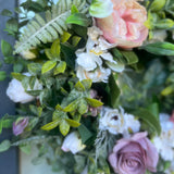 Spring Greens Front Door Wreath - Sale
