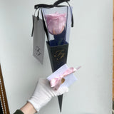 Single Long Life Rose in a Bartizan Box