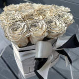 Aubrey Medium Heart Box - Preserved Roses
