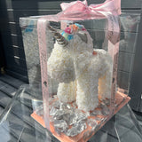 Light Up Unicorn Figurine in a a Gift Box