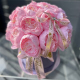 Pink Peony Bomb - Artifical Silk Peony Flowers