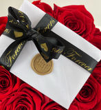'Love Heart' Flower Box Large (36-42 Long Life Roses)