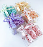 L'Clair-9 Rose Acrylic Box - Preserved Roses