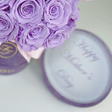 Butterfly Cupcake Luxury Preserved Rose Box