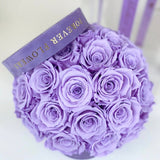 Butterfly Cupcake Luxury Preserved Rose Box