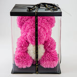 'Rose Teddy Bears' SMALL & LARGE - Foam Roses