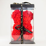 'Rose Teddy Bears' SMALL & LARGE - Foam Roses