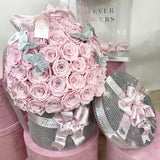 Queen B Bling Box Preserved Roses