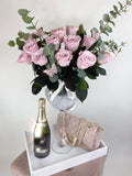 'Fantasia' Preserved Arrangement Glass Vase Set