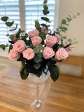 'Fantasia' Preserved Arrangement Glass Vase Set