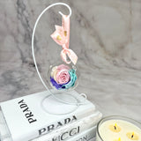 Suspended Rose Pendant Set