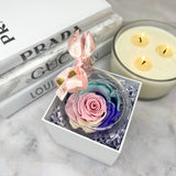 Suspended Rose Pendant Set