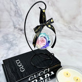 Suspended Rose Pendant Set