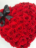 Grand Heart Box (75-90 Preserved Roses)