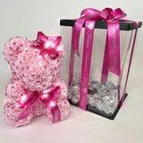 'Turn Up The Twinkle' Large Rose Bear