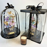 'Butterflies' by Forever Flowers © Glass Dome - LARGE