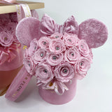 Mouse Ears & Bow Cupcake Preserved Box