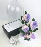Forever Flowers © Speciality Glass Dome - LARGE
