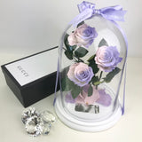 Forever Flowers © Speciality Glass Dome - LARGE