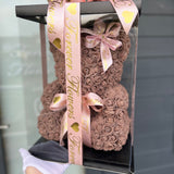 'Rose Teddy Bears' SMALL & LARGE - Foam Roses