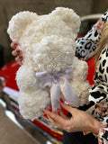 'Rose Teddy Bears' SMALL & LARGE - Foam Roses
