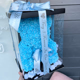 'Rose Teddy Bears' SMALL & LARGE - Foam Roses