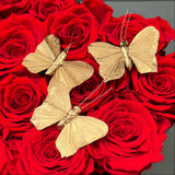 Aubrey Large Heart Shaped Box (36-42 Preserved Roses)
