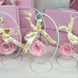 Suspended Rose Pendant Set