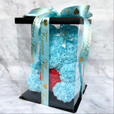 'Rose Teddy Bears' SMALL & LARGE - Foam Roses