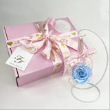 Suspended Rose Pendant Set