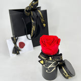 'Petit Fleur' Single Preserved Single Rose Mini Box