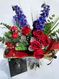 'Manhattan' Artificial Silk (Faux Flower) Bouquet LARGE