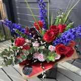 'Manhattan' Artificial Silk (Faux Flower) Bouquet LARGE