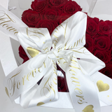 Aubrey Double Boxed Grandiose Heart (29-35 Preserved Roses)