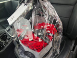 Opulence Bling Large Heart or Round Box (32-42 Preserved Roses)