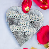 Pink & Silver Heart Pendant