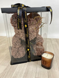 'Rose Teddy Bears' SMALL & LARGE - Foam Roses