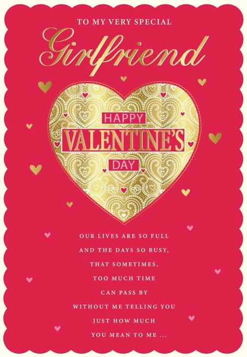 To My Special Girlfriend Card ♥️ Valentine's Day ♥️