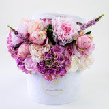 'Wild Blooms' Artificial Silk (Faux Flowers) Boxed Arrangement - Feature Collection