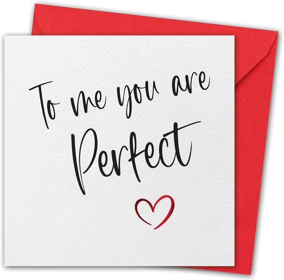 'Perfect' Valentine's Card