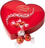 Lindt Lindor Red Heart Shape Chocolate Box 200g