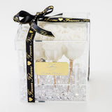 L'Clair-9 Rose Acrylic Box - Preserved Roses